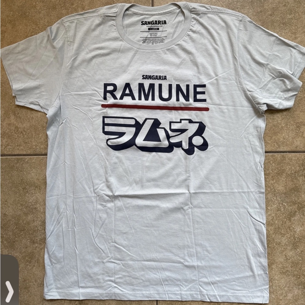 Signature by Sangria White Ramune Graphic Tee